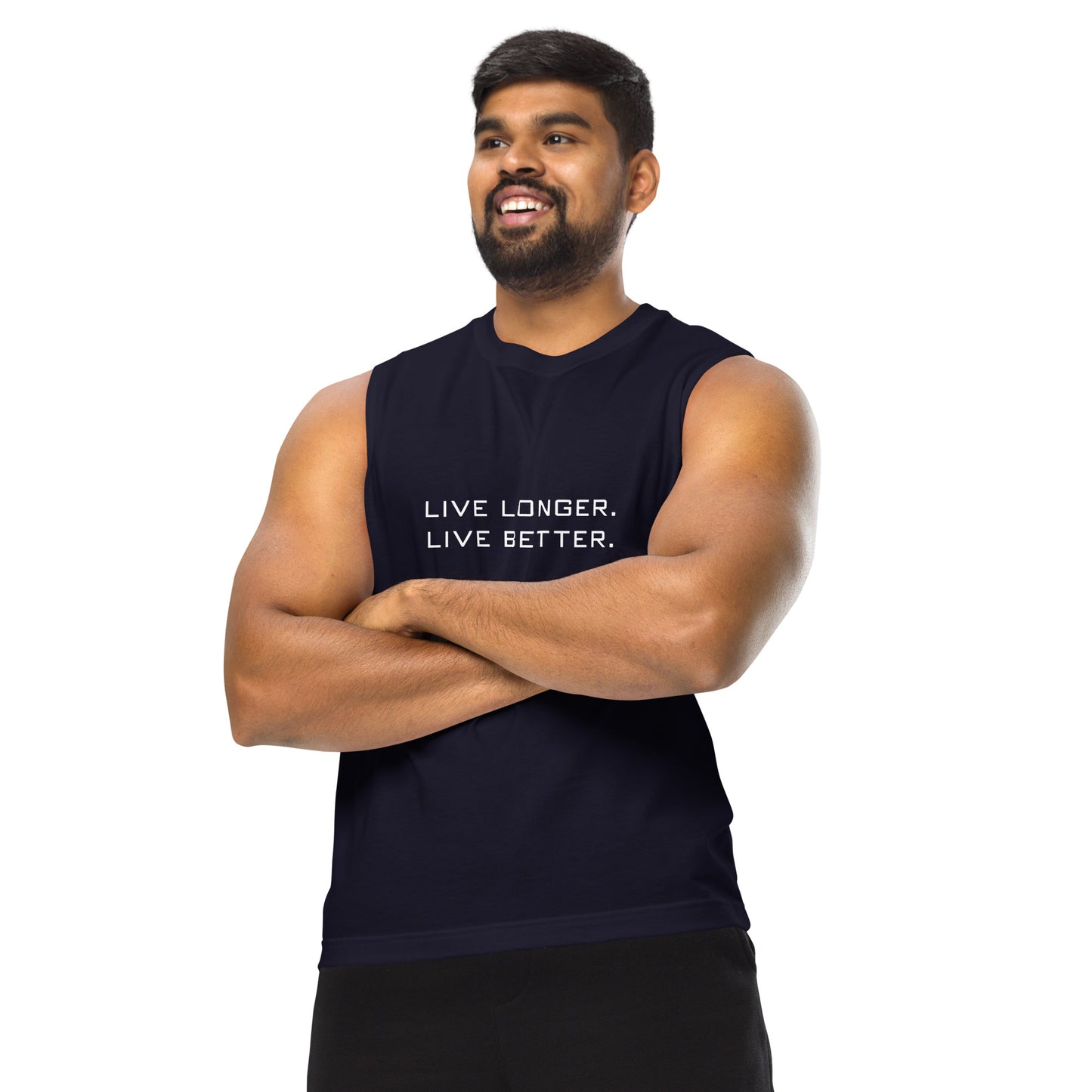 Muscle Shirt For Men - Live Longer Live Better