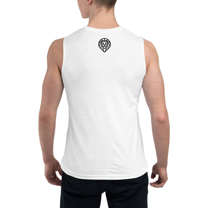 LIFT Muscle Shirt | Men's LIFT Lion Logo at the Back
